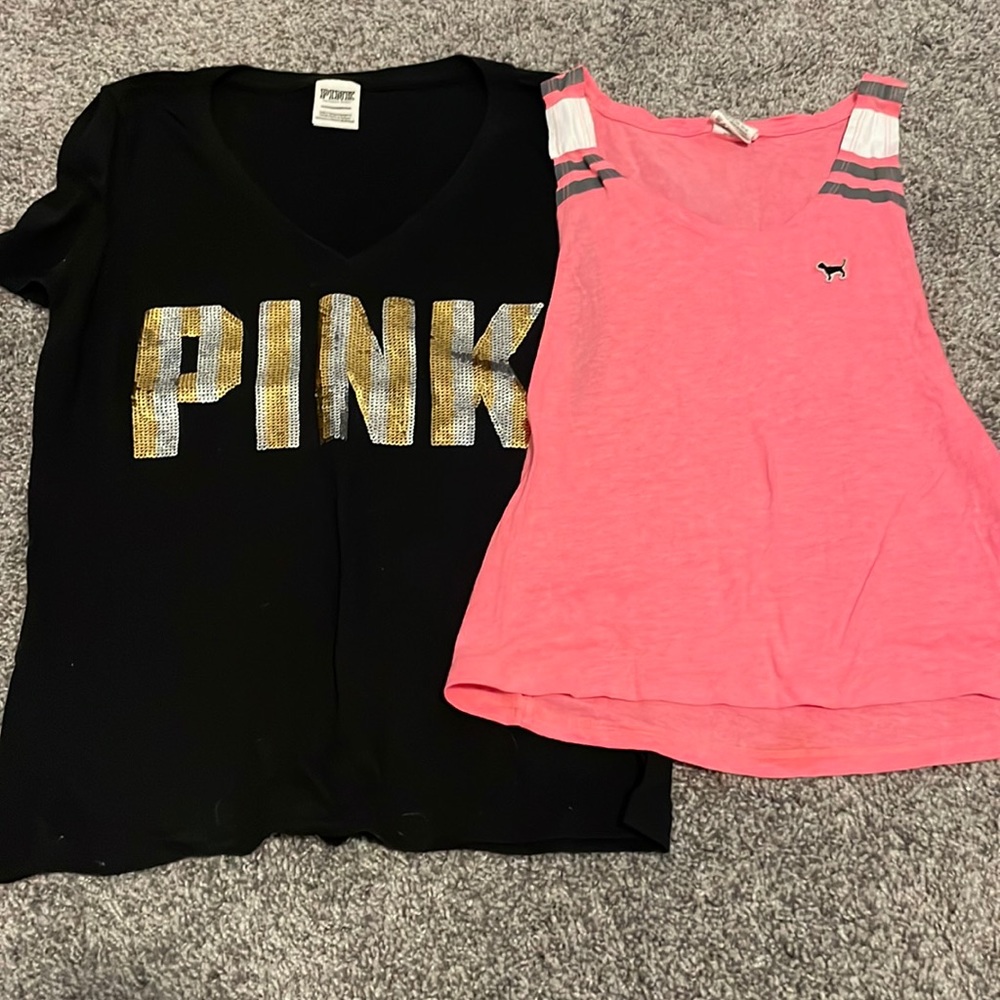 Victoria’s Secret pink XS bundle shirts